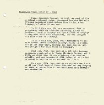 Section 7 - Passenger Motor [9 / 358] - Express Trail Car [614] Notes